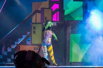 Concurso de maquillaje corporal del Carnaval de Las Palmas de GC (Foto Antonio Rico)
